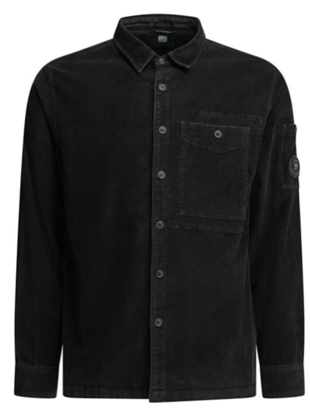 C.P. Company Corduroy Overshirt Jacket With Lens Logo Tag Size M Men